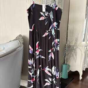 NWT Reitmans black Maxi Dress XL